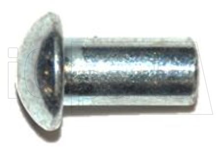 RIVET HALBRUNDN. 6X12 DIN660
