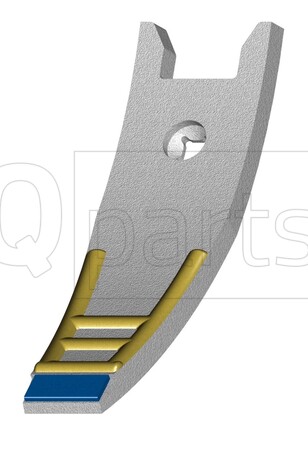 Nez de Soc 0031 0984  80x15, Diamant / Hardface