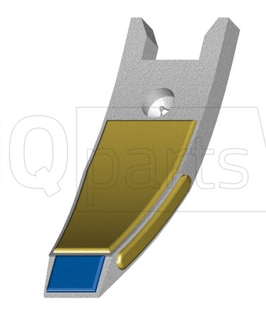Scharspitze CH053DH-1 hole-80x20; Diamant / Hardface