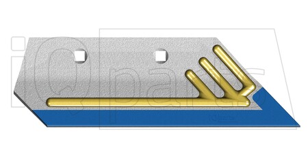 Düngereinlegeschar 3363710VDH 12MM RH , S270 DIAMANT/HARDFACE