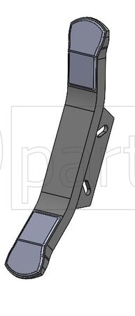 Grubberschar R17820731H HARDFACE 